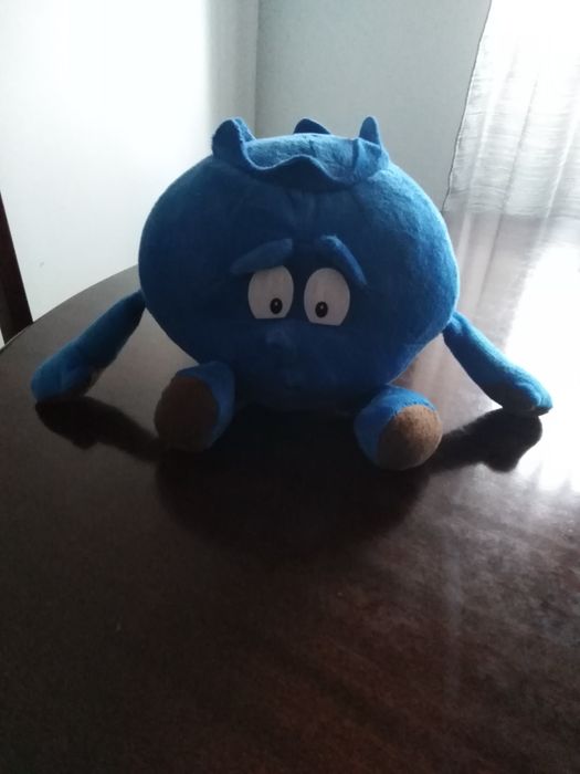 Cogumelo de peluche/ mirtilo de peluche