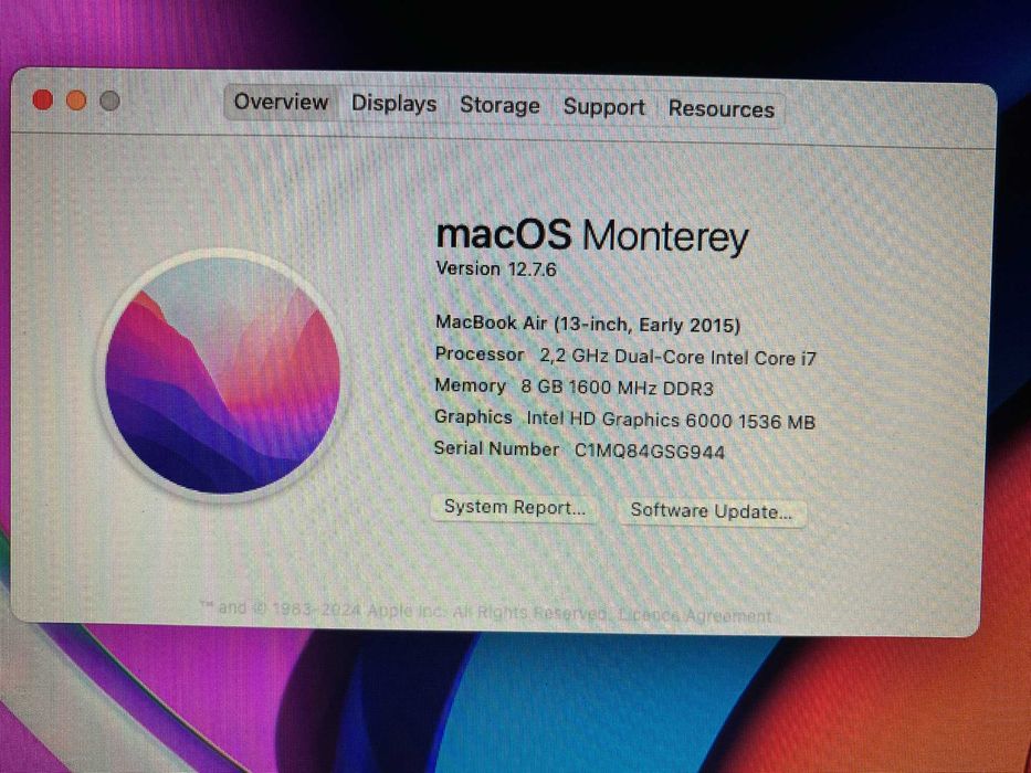 MacBook Air Dual-core i7