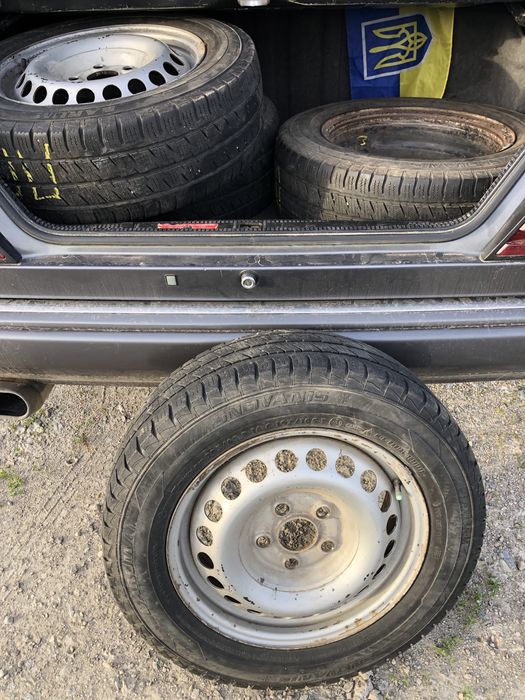 Шини з дисками на т5 barum snovanis 205/65R 16с