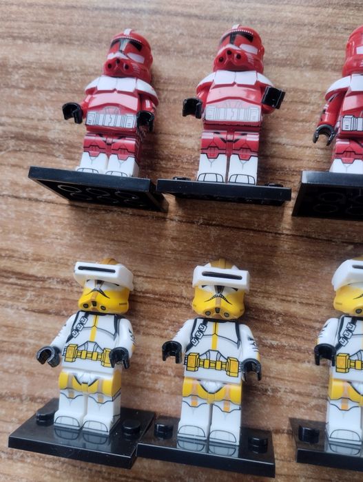 10 figurek jak LEGO Star Wars (nie Lego)