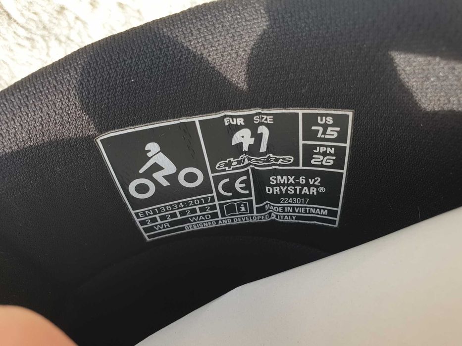 Alpinestars Smx 6 v2 drystar  41 buty motocyklowe