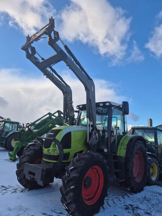 Claas  Ares 557 ATZ , z ładowaczem czołowym , 100 KM , 567 , 550 ,