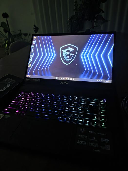 GAMING MSI GS66 Stealth RTX 3080, i7 32GB 1TB M2. Troca/retoma