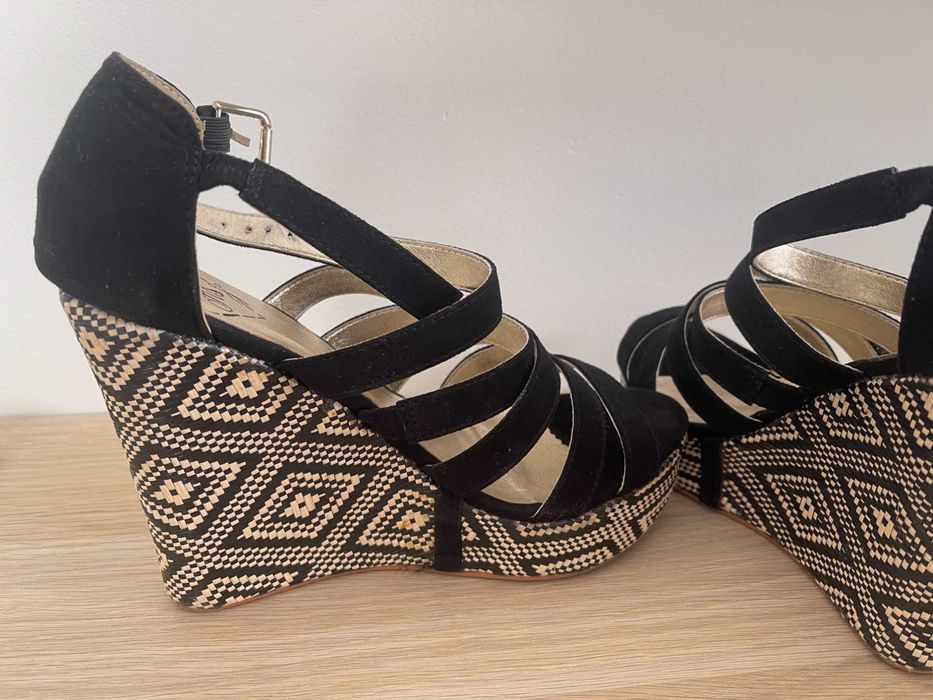 Espadryle na koturnie