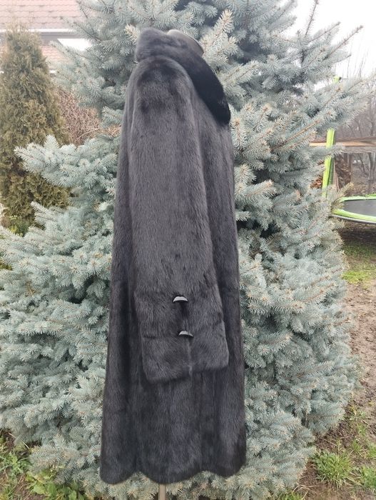 Ог 122! Шикарна норкова шуба чорний діамант  50-52-54