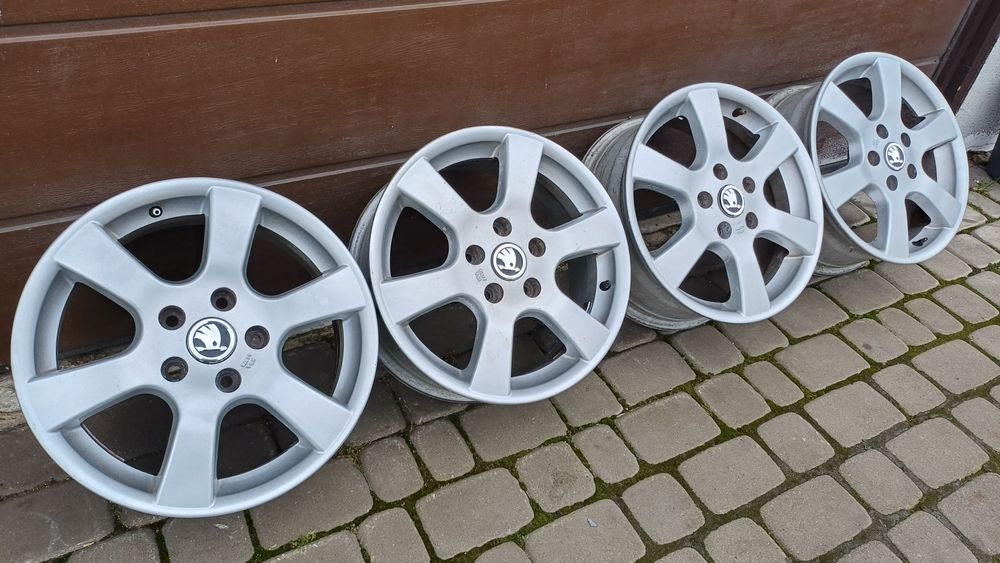 16" alufelgi 5x112 audi a3 a4 a6 yeti karoq ateca octavia superb leon