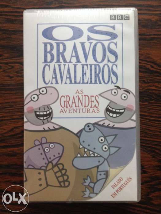 Os bravos cavaleiros vhs novo selado