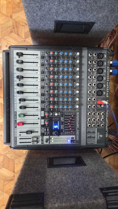 Zestaw nagłośnienia, Behringer PMP 1000, kolumny estradowe, + GRATISY!