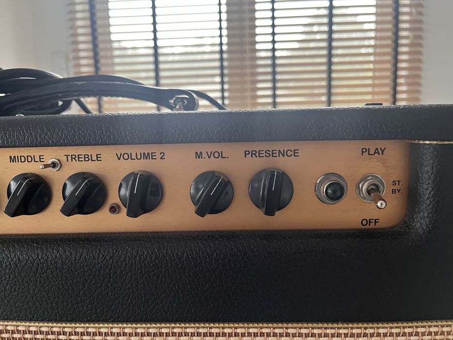 Bogner Shiva 2001 Silver Chassis + Reverb (wersja USA)