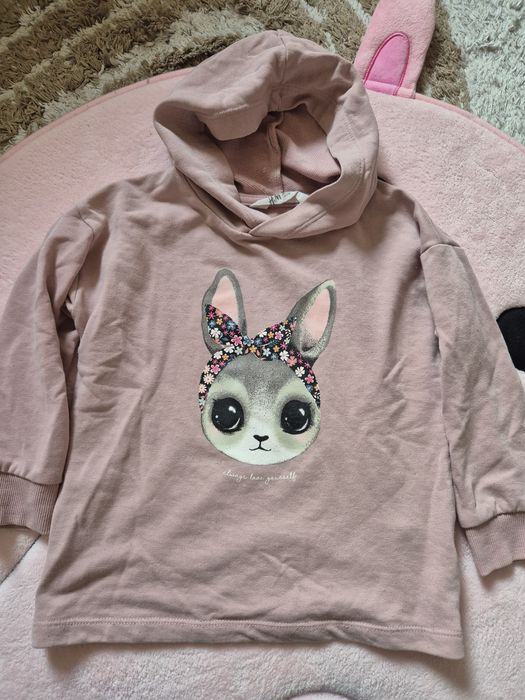 Bluzeczka hm r 110 z króliczkiem