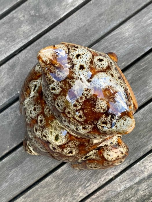 figurka porcelanowa, ceramiczna Sowa, stan idealny, Vintage