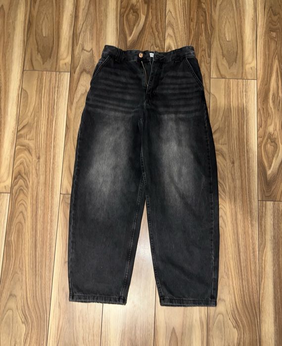 baggy jeans black bershka