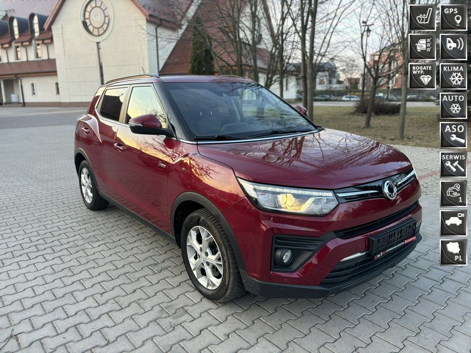 SsangYong/KGM Tivoli Wyjątkowy Model Niski udokumentowany przebieg