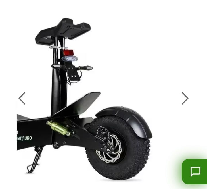 Trotinete elétrica Centauro 3000W matriculável com banco