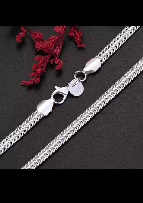 Цепочка из серебра. Срібна цепочка. Срібло.