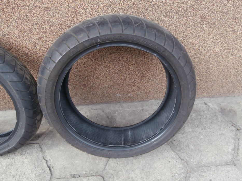 opony motocyklowe 180/55/17 i 120/70/17 komplet