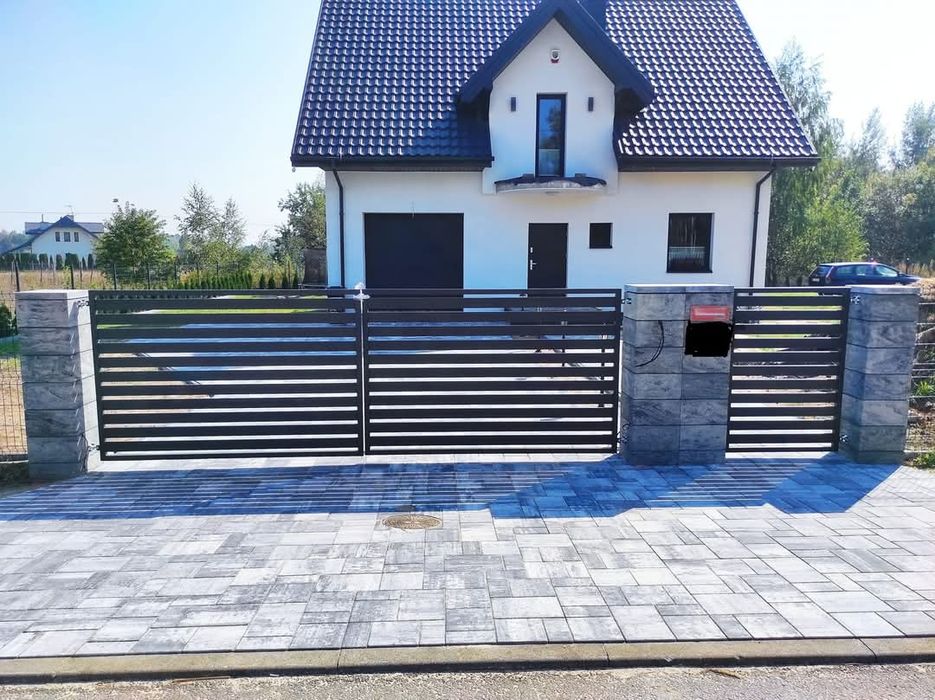 Bramy wjazdowe dwuskrzydłowe !