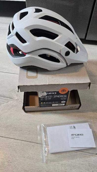 Kask Rowerowy MTB Giro Manifest Mips Spherical Matte White M 55-59 cm