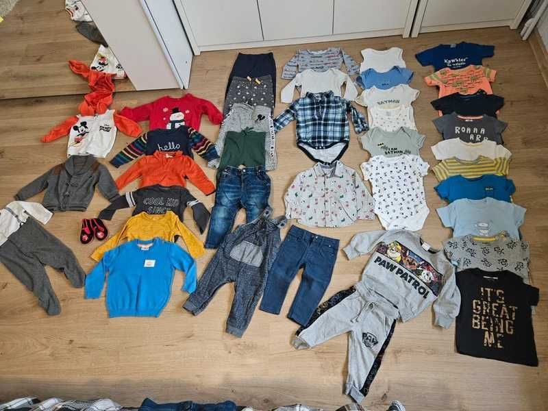 Paka Ubranek dla Chłopca | Rozmiar 80 | 9–12 Miesięcy |