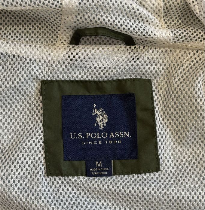 Ветровка U.S. Polo Assn комуфляж