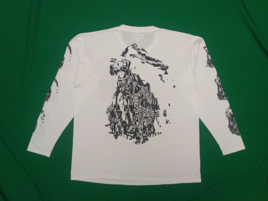 Новый Лонгслив Подмост Скейтбординг Малыш Антон Дисторшн Белый