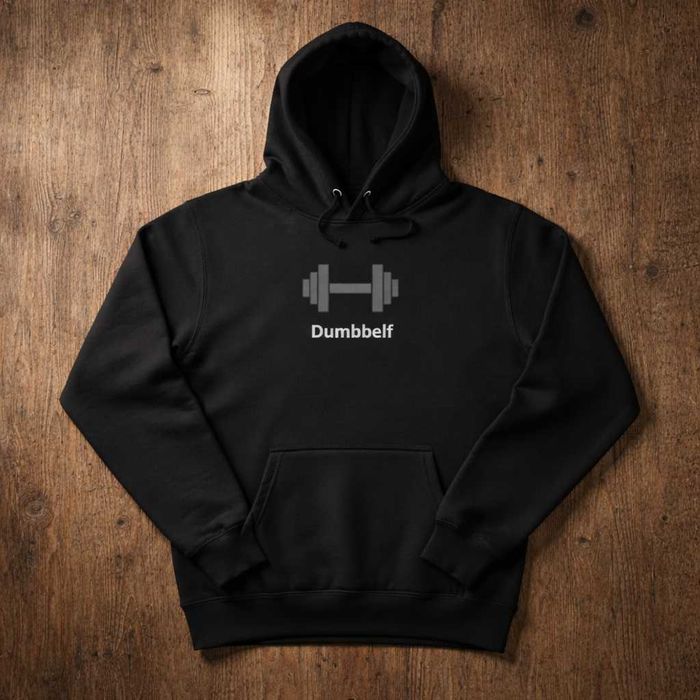 Moletom Unissex DUMBBELF - Personalizado | Novo com Envio Grátis