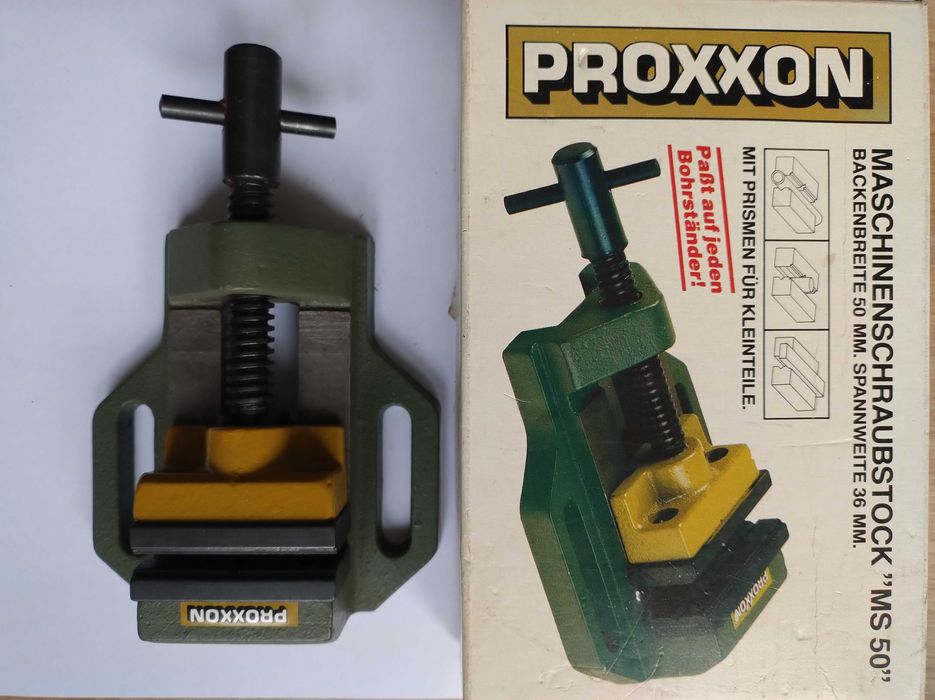Imadło maszynowe PROXXON MS 50/Vintage dla modelarza, majsterkowicza/