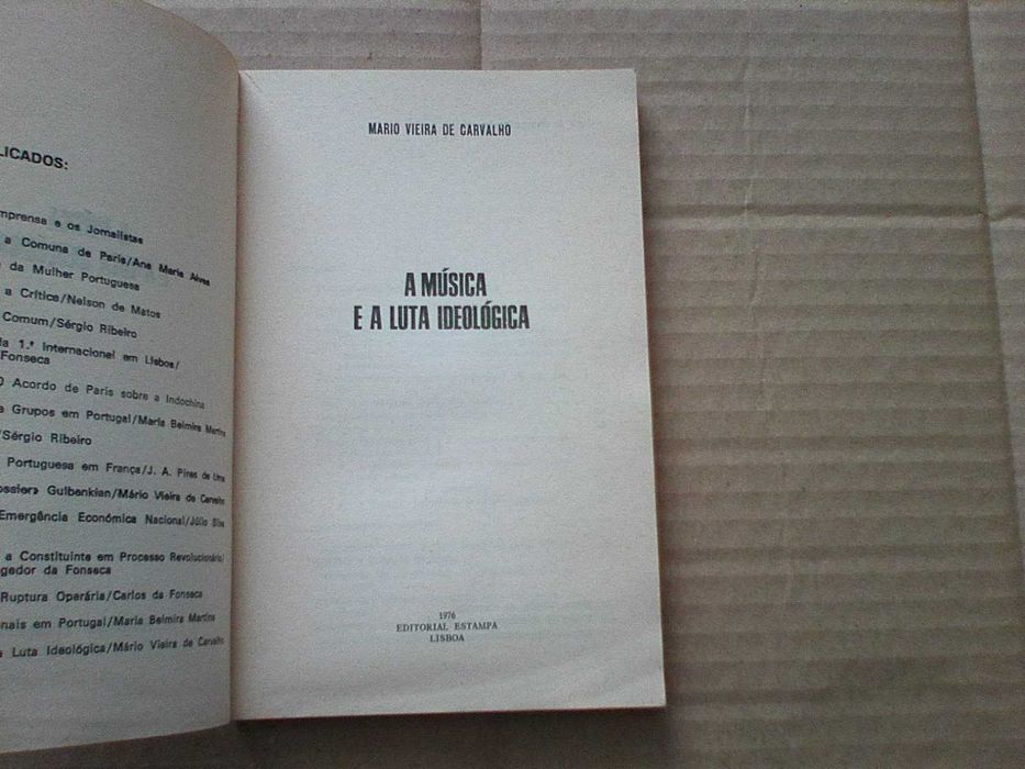 A Música e Luta Ideológica