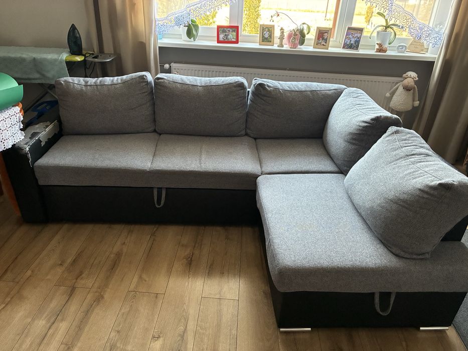 Narożnik szary oddam za darmo