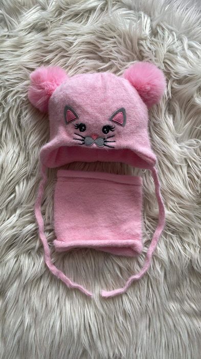 Czapka komplet  Milusińska z alpaki