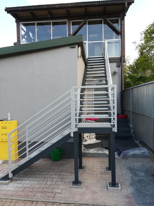 Balustrady, schody, bramy, przęsła
