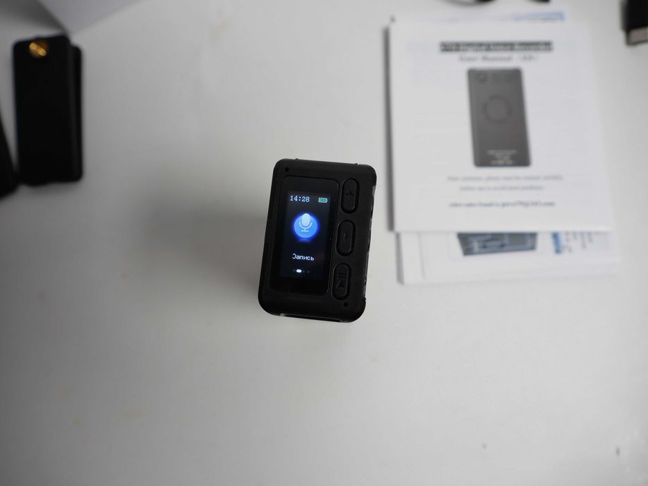 Магнітний цифровий диктофон Ponovo V79 з кліпсою на 64 ГБ