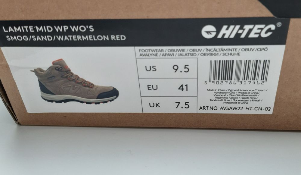Damskie buty trekkingowe Hi-Tec 41