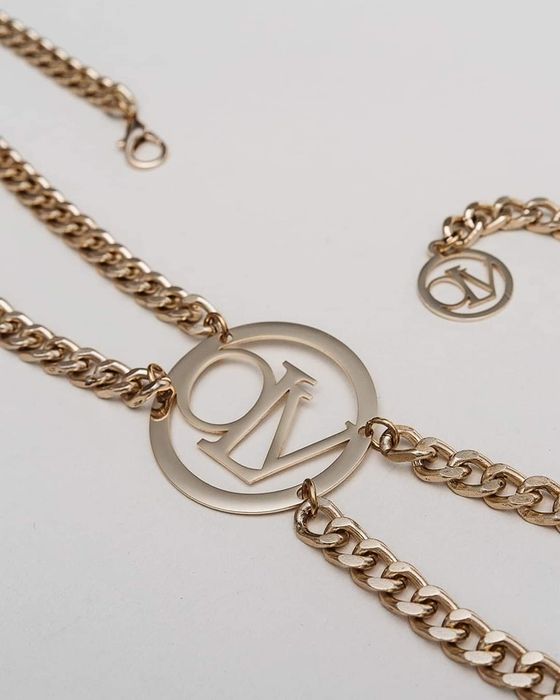 PASEK DAMSKI MAINE 2023 złoty łańcuszek