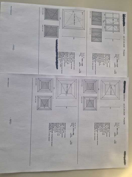 okna- balkony pcv schuco- białe