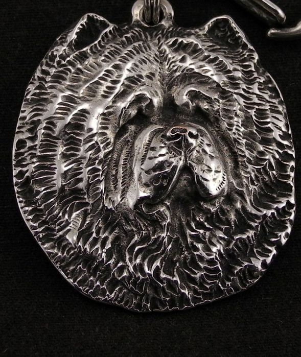 Chow Chow naszyjnik posrebrzany Art-Dog