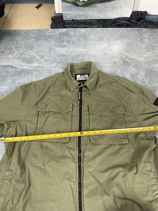Xxl Зелена котонова куртка - овершот Weekend Offender
