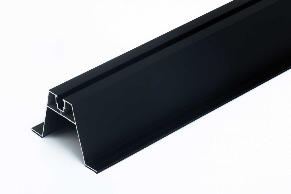 Mostek trapezowy H-70 L-330 PV wysoki czarny anodowany