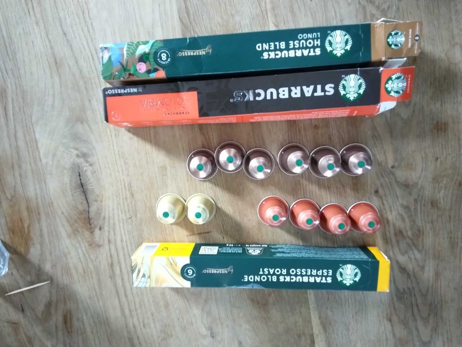 Kapsułki z kawą starbucks