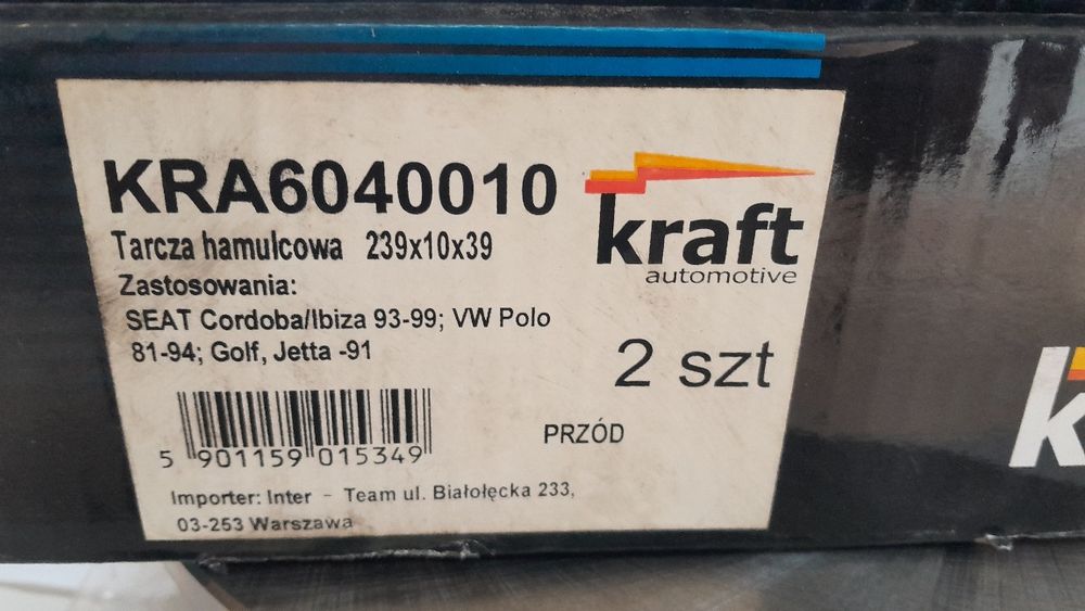 Volkswagen,  Seat  tarcze hamulcowe