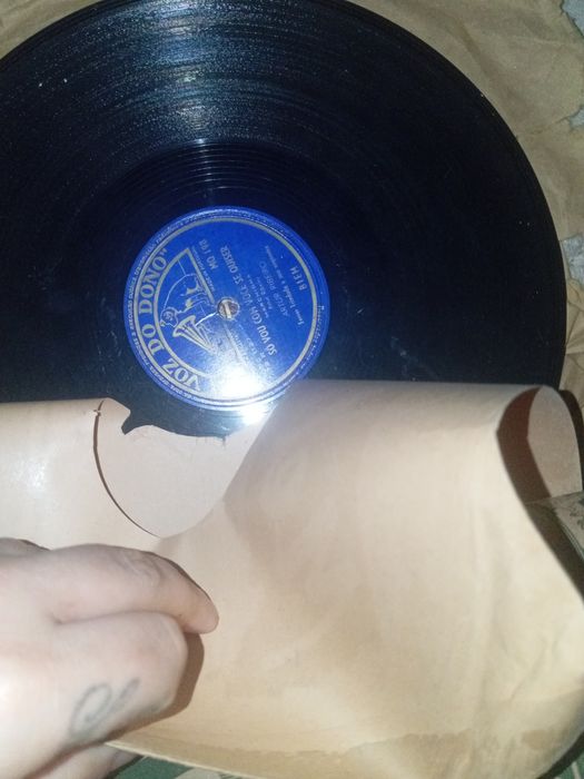 Disco vinil antigo