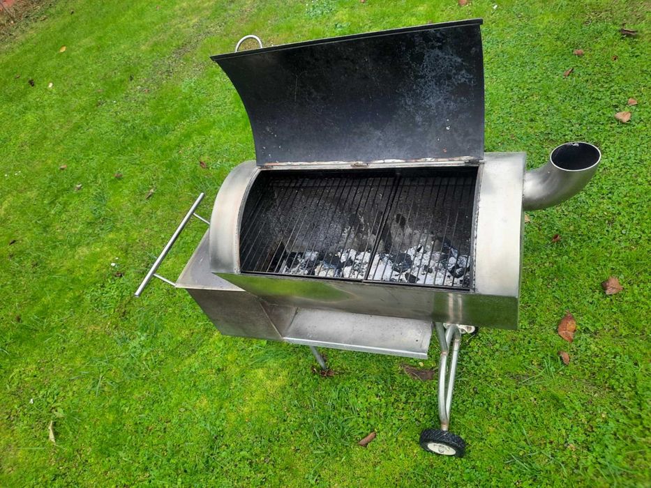 Ocynkowany Grill z podwójną funkcja grillowania