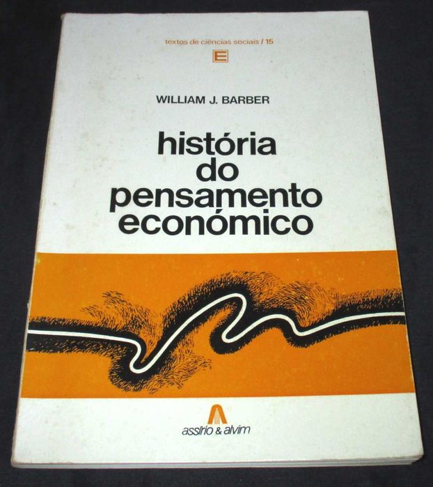 Livro História do Pensamento Económico William J. Barber