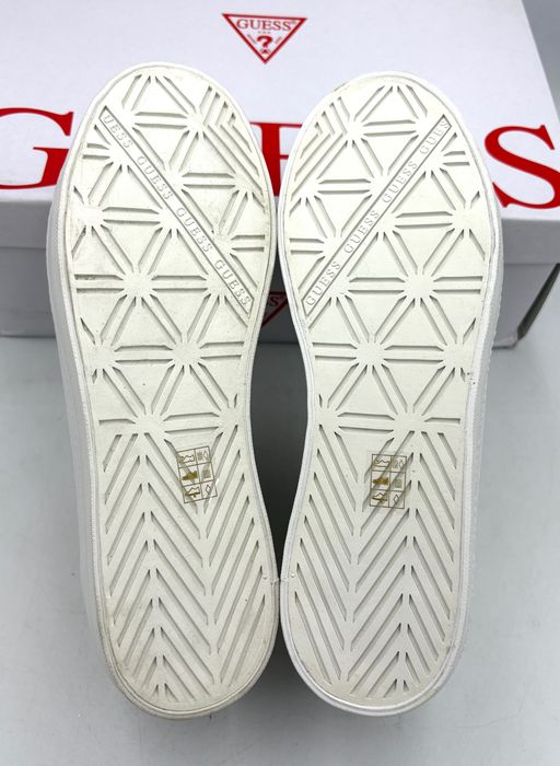 ‼️Nowe oryginalne trampki GUESS Brigs złote 35 AZ 135 buty damskie