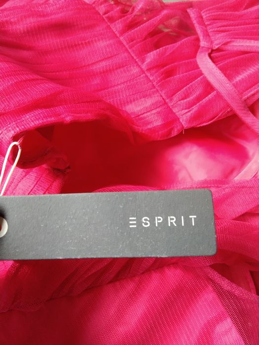 Sukienka tiul wesele impreza nowa ESPRIT