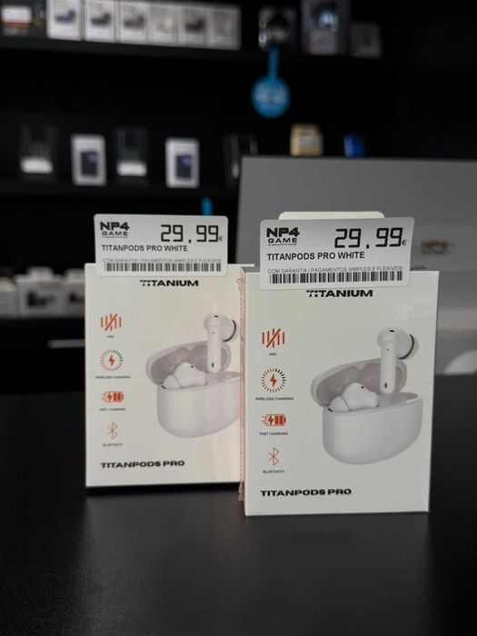 PHONES S/FIOS TITANPODS PRO Apenas 29,99€!!! Preço e Qualidade incrivel! Interessados, mensagem privada!
