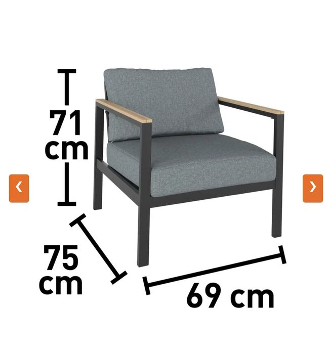Komplet mebli ogrodowych