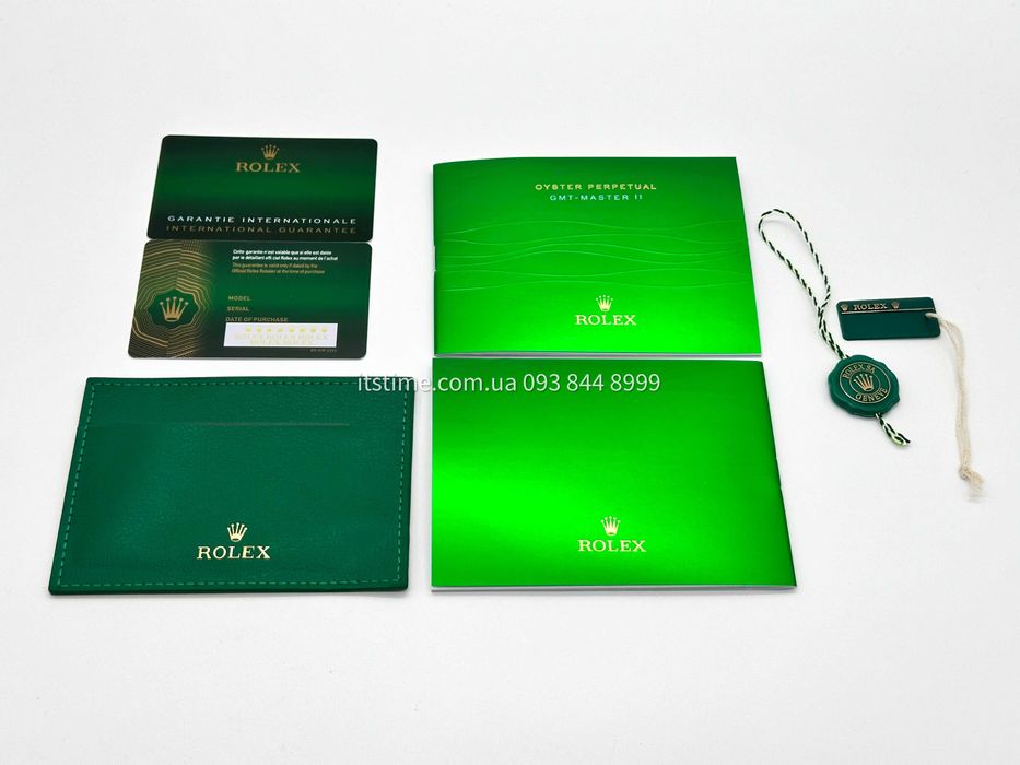 Документи для годинника Rolex, картка ролекс, футляр чохол Rolex