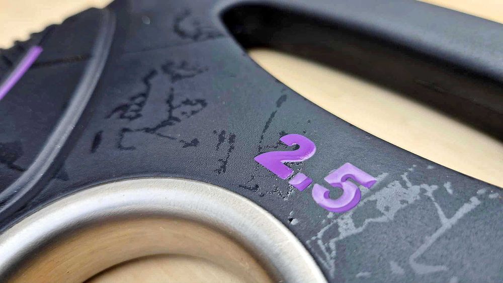 Zestaw talerzy TPU Kwadrat Fiolet