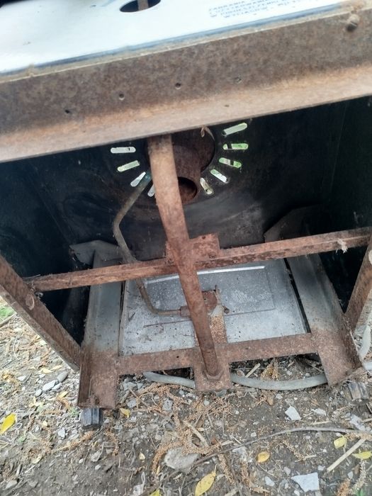 Piecyk gazowy taboret duży palnik